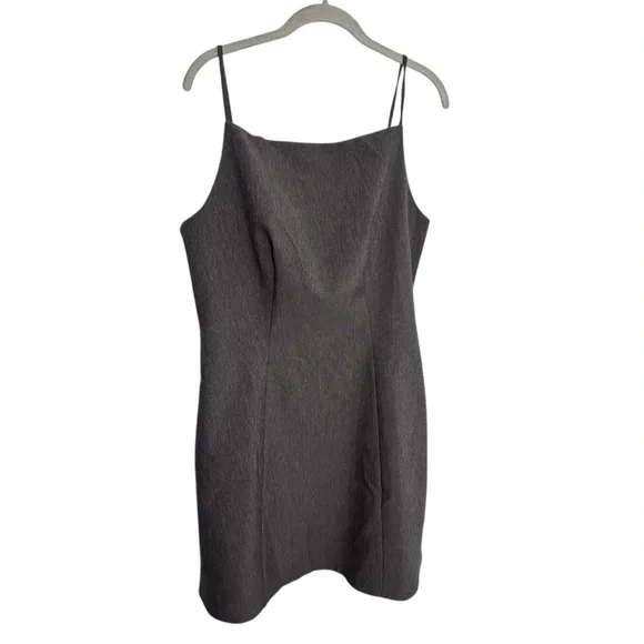 MARE MARE Anthropologie A-Line Slip Dress Taupe Gray Brown Size L NWT - Picture 4 of 13